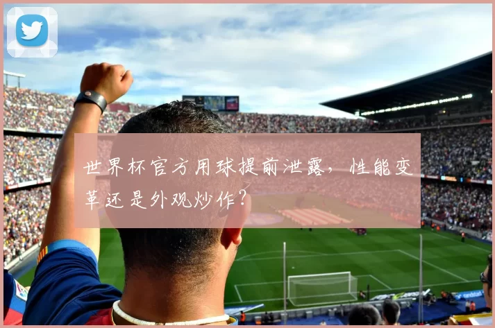 世界杯官方用球提前泄露，性能变革还是外观炒作？