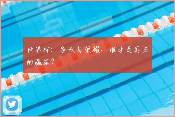 世界杯：争议与荣耀，谁才是真正的赢家？