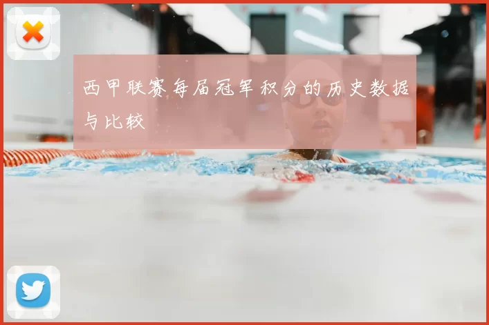 西甲联赛每届冠军积分的历史数据与比较