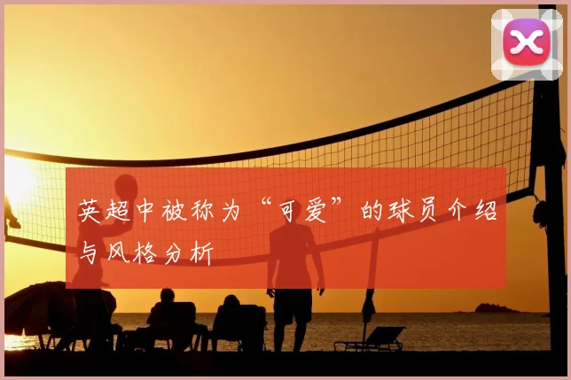 英超中被称为“可爱”的球员介绍与风格分析